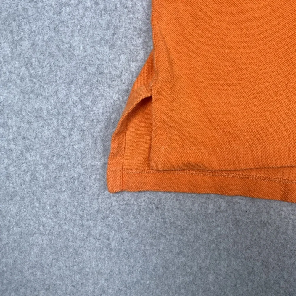 Polo Ralph Lauren Polo Shirt Mens XL Orange Short Sleeve Cotton Pique Pony Logo